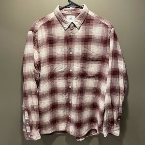 H&M Vintage Flannel Relaxed Fit (Size: L)